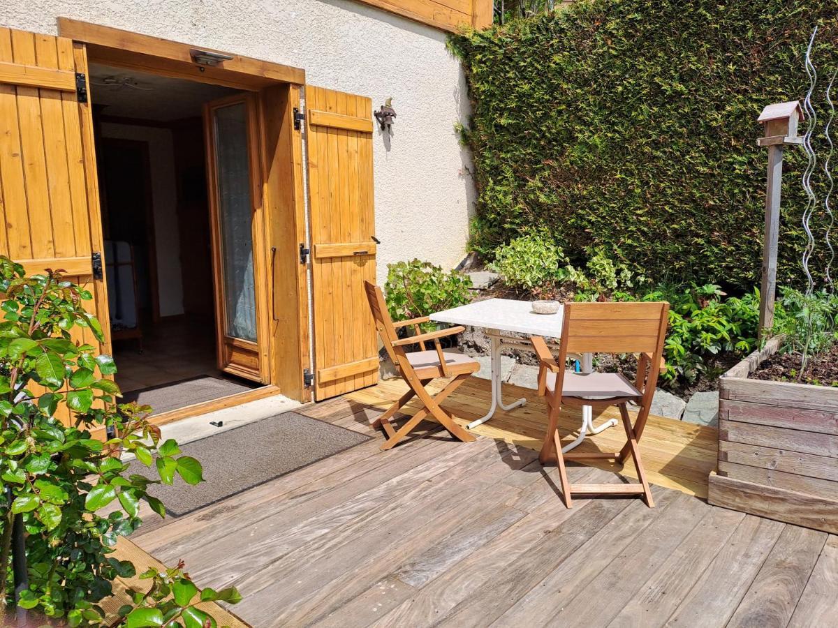 A4 Km De Megeve Tres Joli Studio Avec Jacuzzi ,Vue Sur Les Montagnes Au Calme Praz-sur-Arly Exterior photo