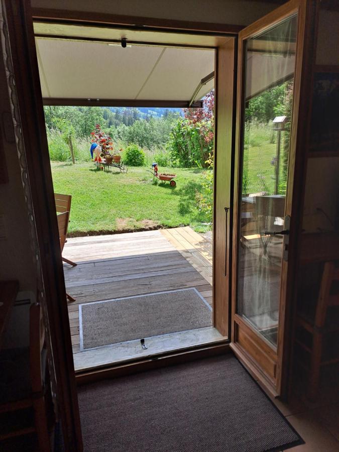A4 Km De Megeve Tres Joli Studio Avec Jacuzzi ,Vue Sur Les Montagnes Au Calme Praz-sur-Arly Exterior photo